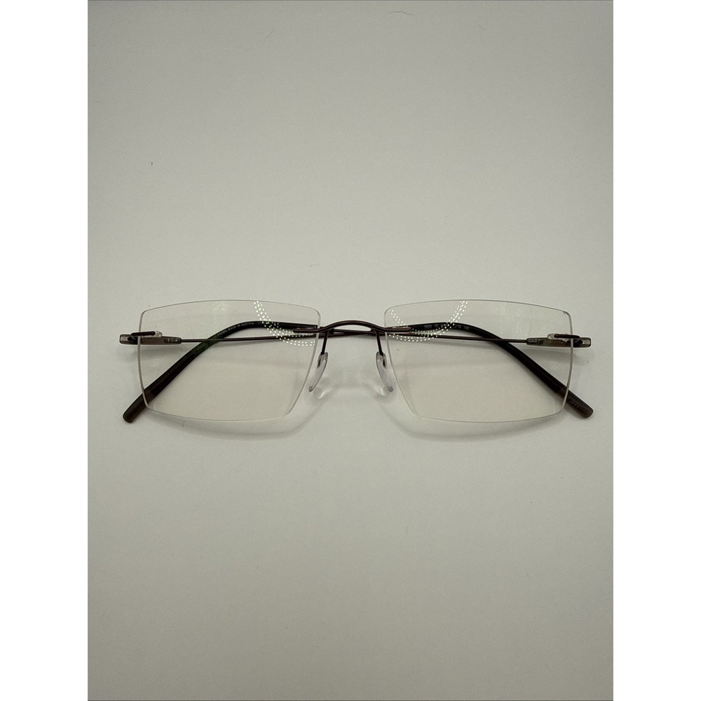 Silhouette Eyeglasses, Frames Only, 5500 70 6040, Brown, Austria